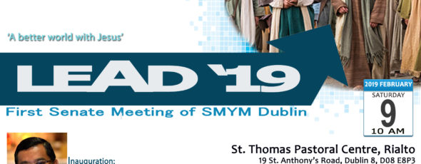 LEAD 2019 - ‘A better world with Jesus’ - SMYM First Senate Meeting